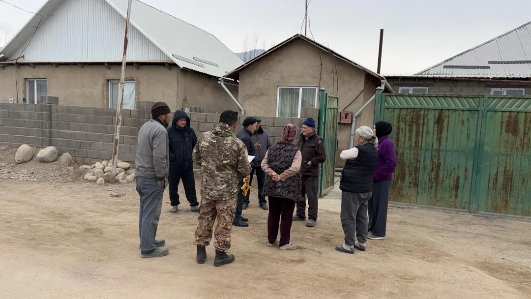 Кызыл чек жана мыйзамсыз  курулуштар боюнча комиссия иш алып барууда